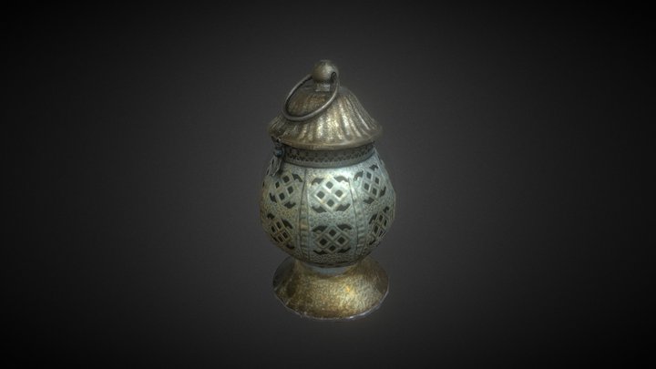 Old lamp 3D Model