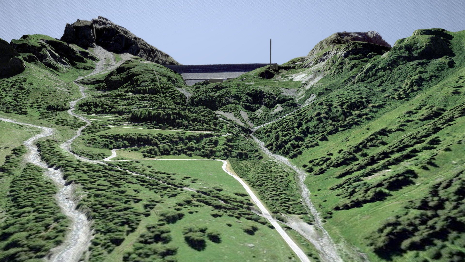 Barrage de la Grande Dixence @ 2m resolution