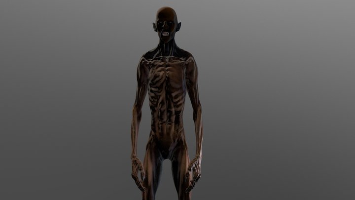 Undead Orc 3D Model