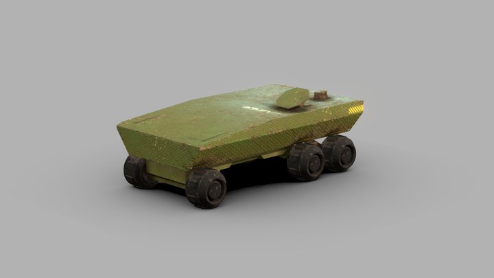 Tank free cyberpunk – Kostenloses 3D-Modell STL