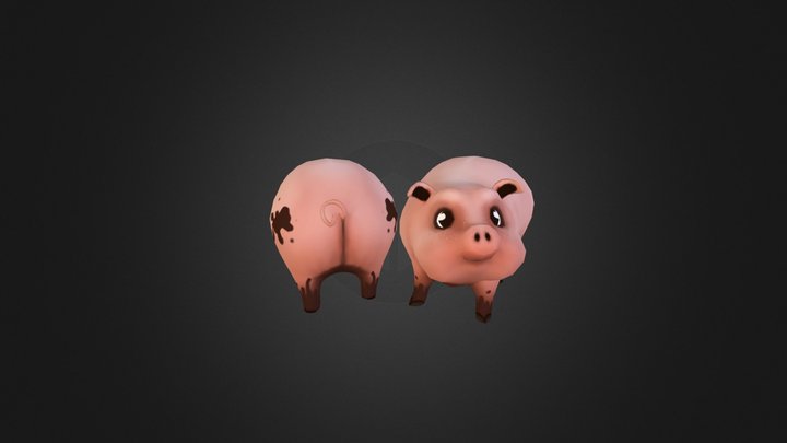 Pigs 3D Model