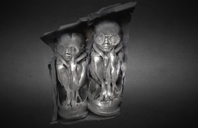 "Birth Machine", HR Giger (1967) – Free 3D Model STL