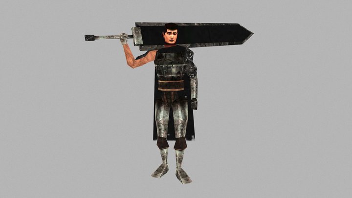 Guts PSX 3D Model