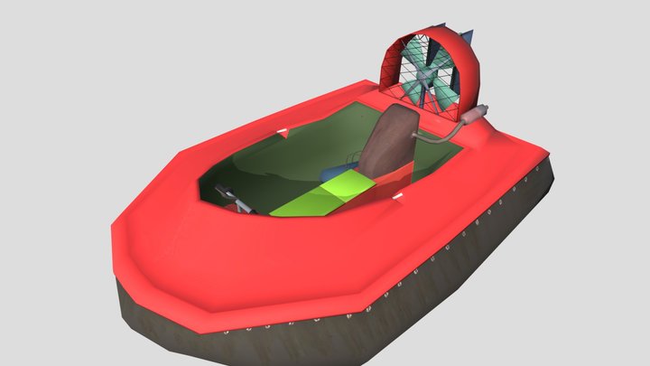 Hovercraft 3D Model
