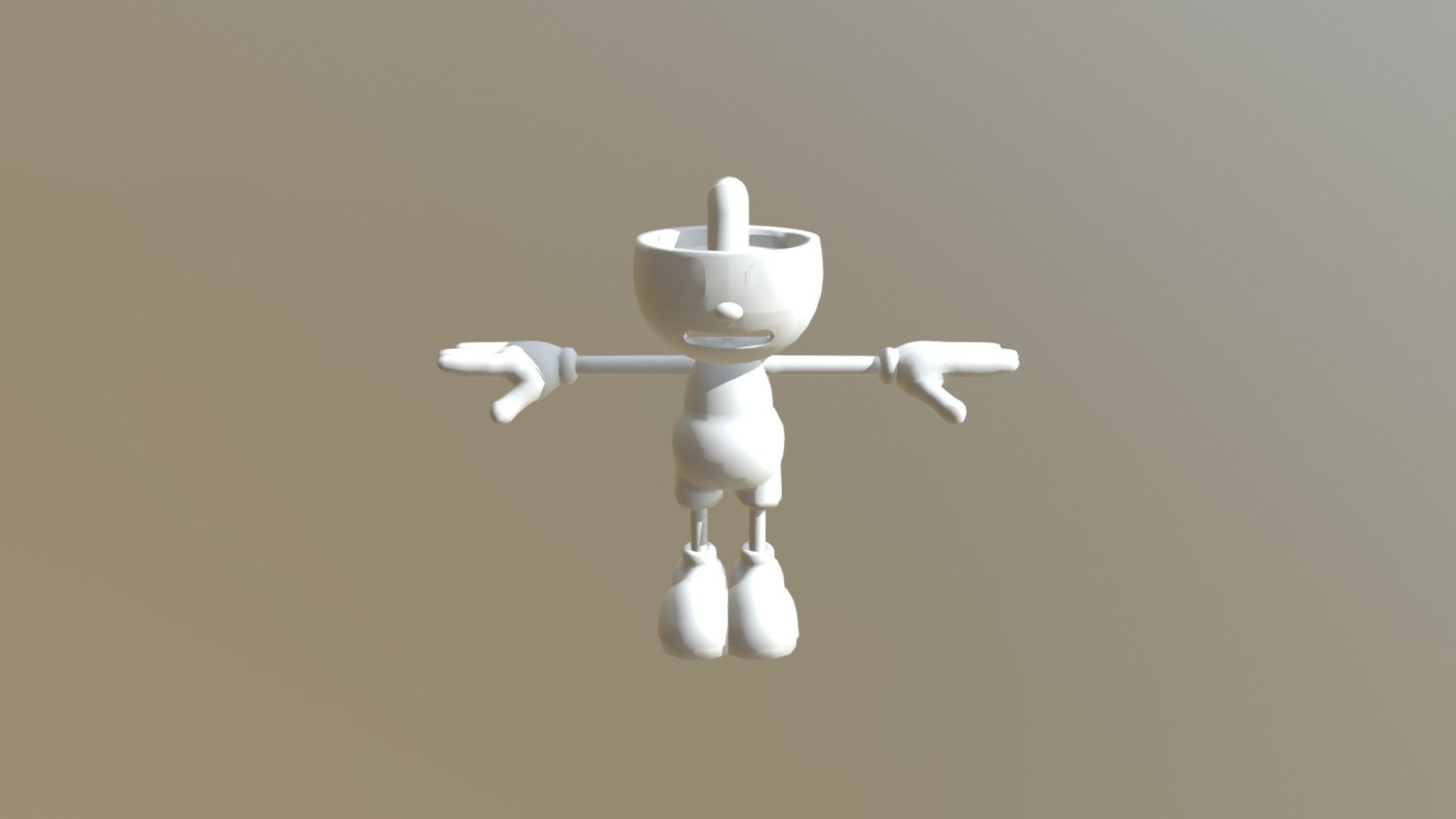 Cuphead (WIP) - 3D model by brdninhauntedhouse [27a2642] - Sketchfab