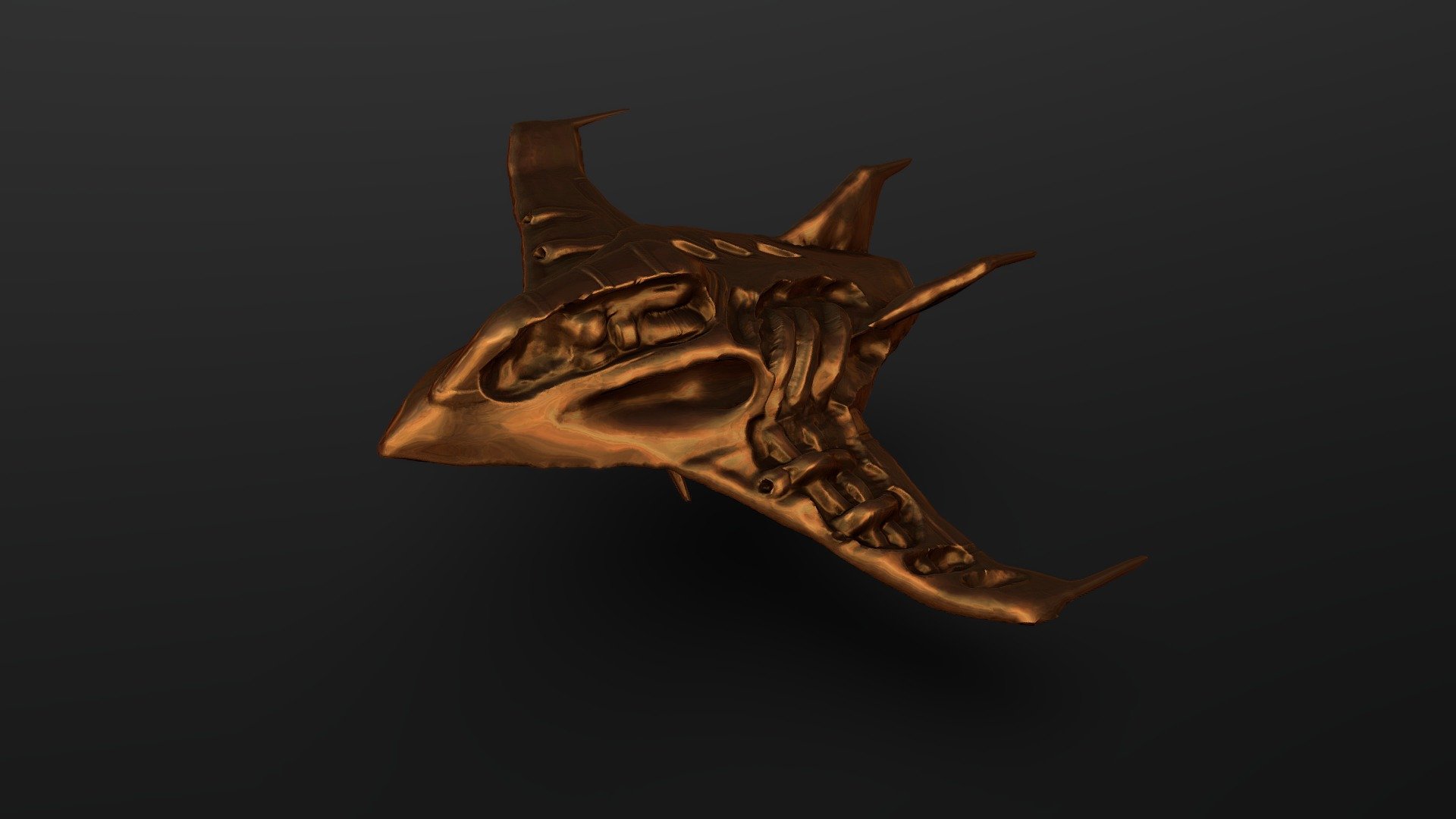 Jet sculpted - Bronze