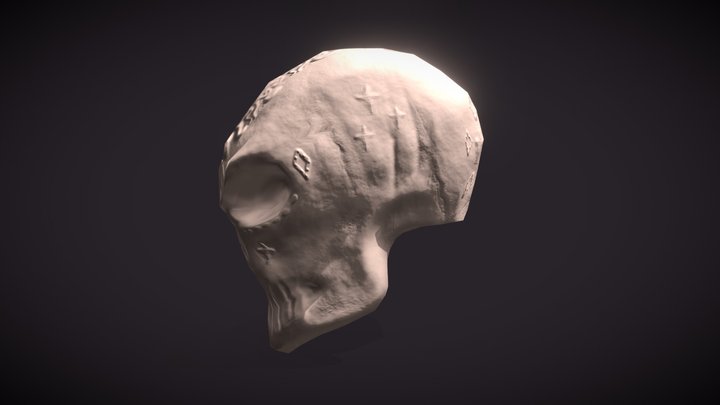 Candy skull 3D Model