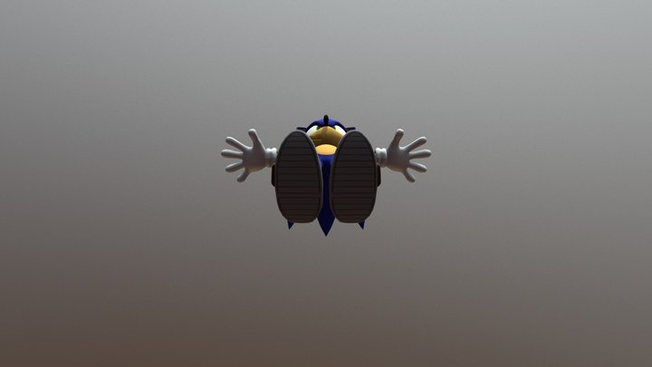 Sonic 3D Model
