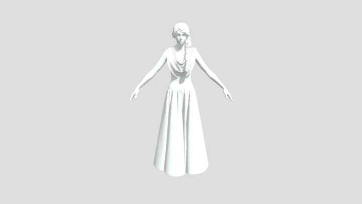 lehnga 3D Model