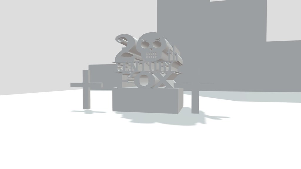 20th century fox logo history - A 3D model collection by alexander81408 -  Sketchfab