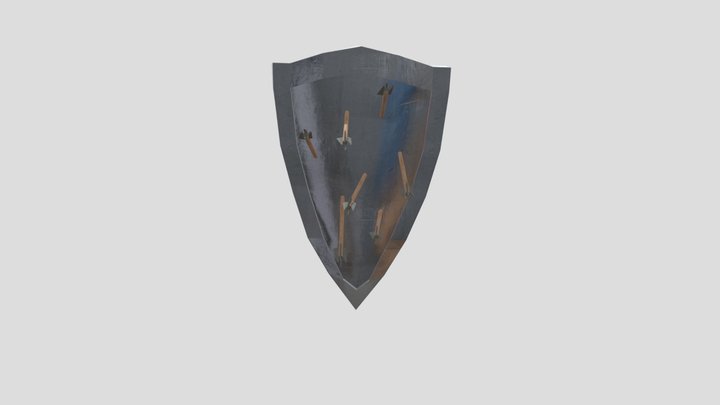 Battlefield Shield 3D Model