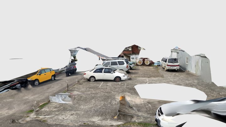 Xizhi-Mazu-Tample Parking Lot 3D Model