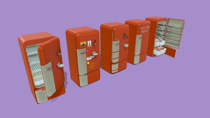 Fridge-ДЗ 3D Model