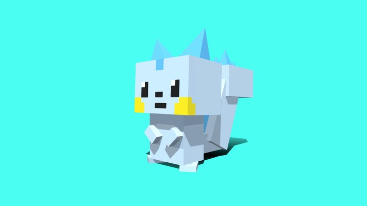 Pachirisu 3D Model