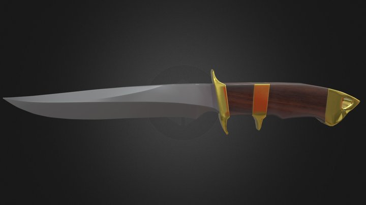 3D model of a knife 3D Model