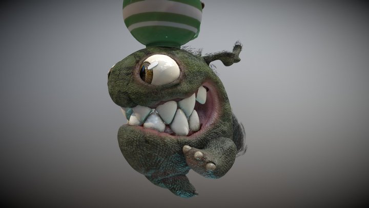 Chase the Day 3D Model