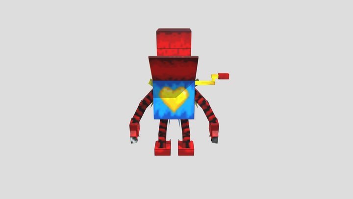 Boxy Boo Morph 3D Model