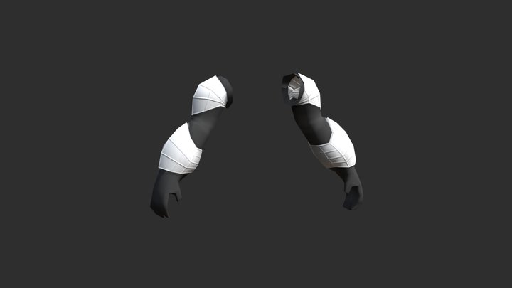 Astronaut Arms 3D Model