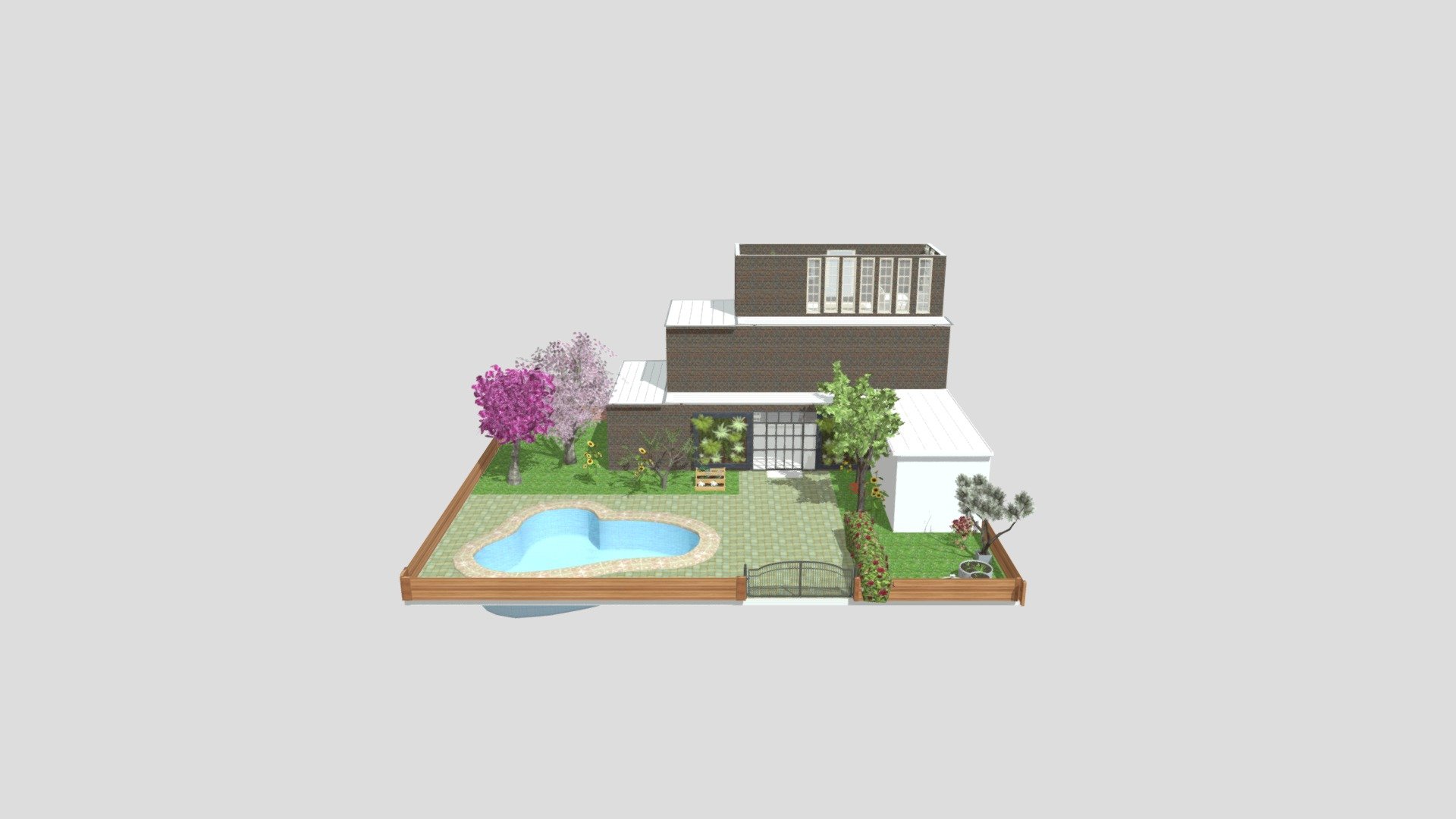 Plant lover's house