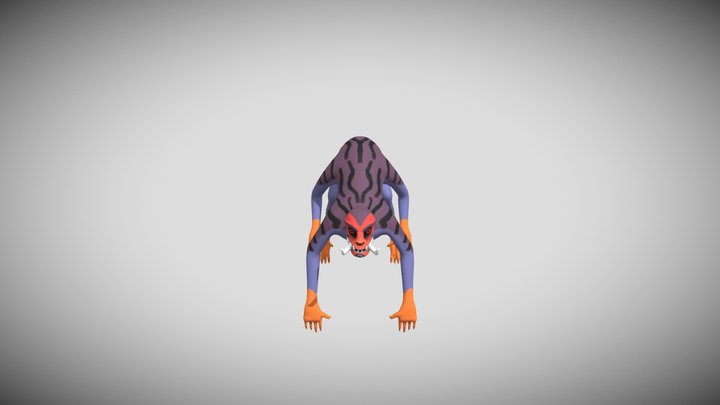 Evil Spirit 3D Model