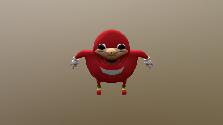 Uganda-Knuckles 3D Model
