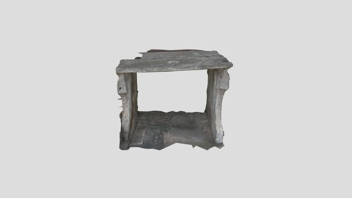 Roman Shop Table, Ostia 3D Model