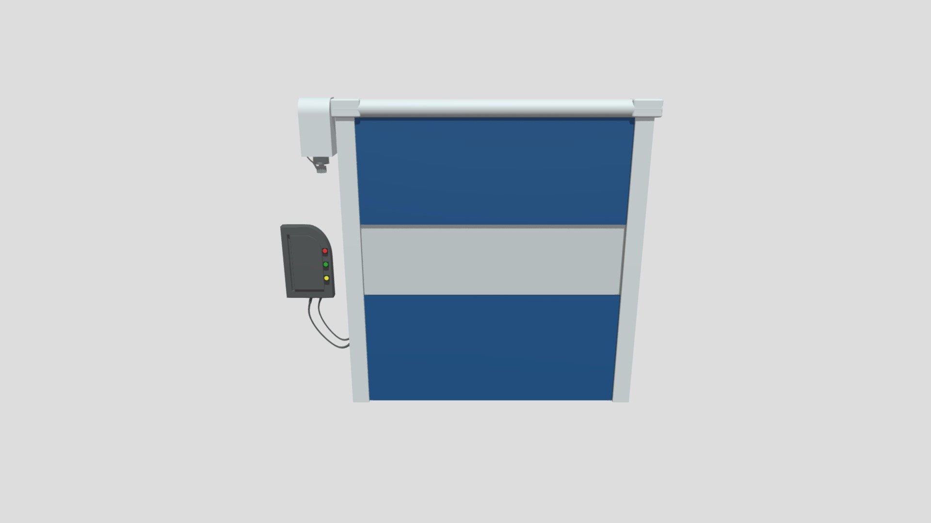 High Speed PVC Doors — Sketchfab embed 3D viewer