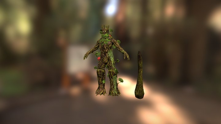 Leshy The Slavic Forest Spirit 3D Model