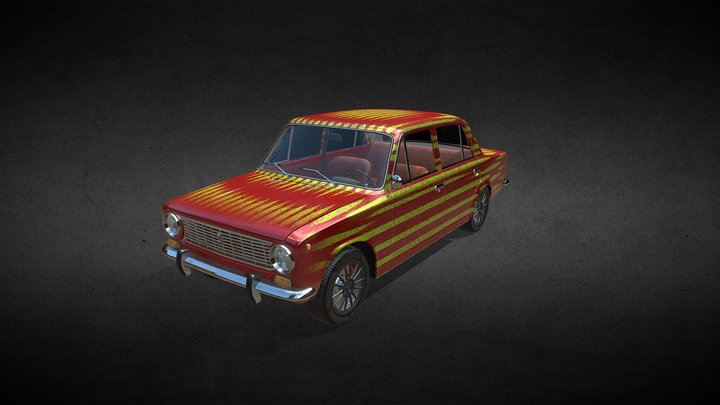 VAZ-2101 3D Model
