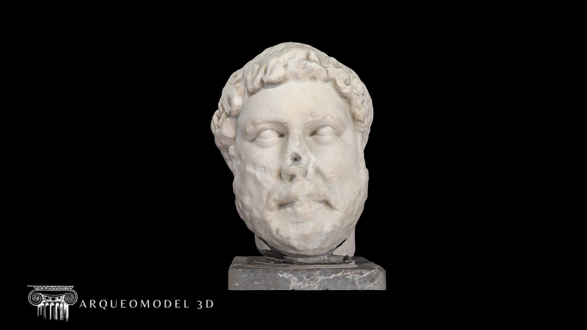 EMPEROR HADRIAN - TARRACO — Sketchfab embed 3D viewer