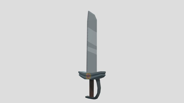 A big sword 3D Model
