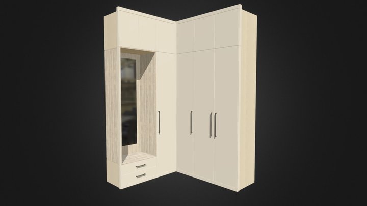 Hall Closet T241122 3D Model