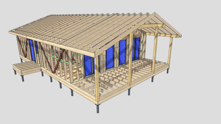 КР-06 House-87 Савчук 200325 3D Model