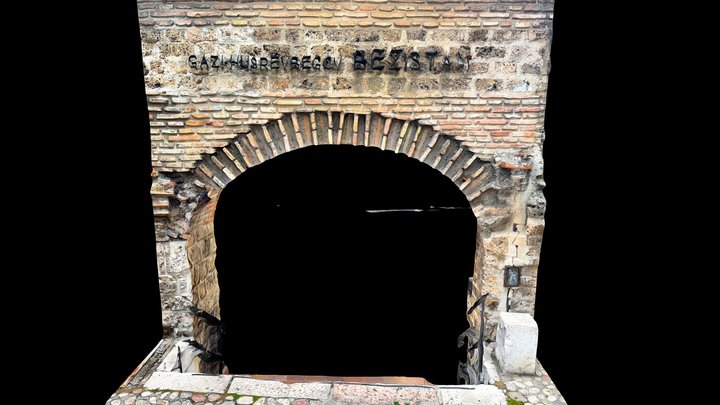 Sarajevo Taslihan Brick Arch (Scaniverse) – Free 3D Model STL