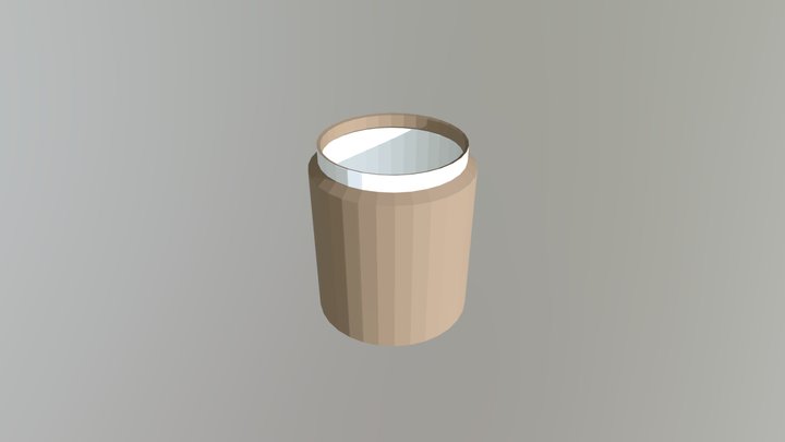 Trash Can 3D Model