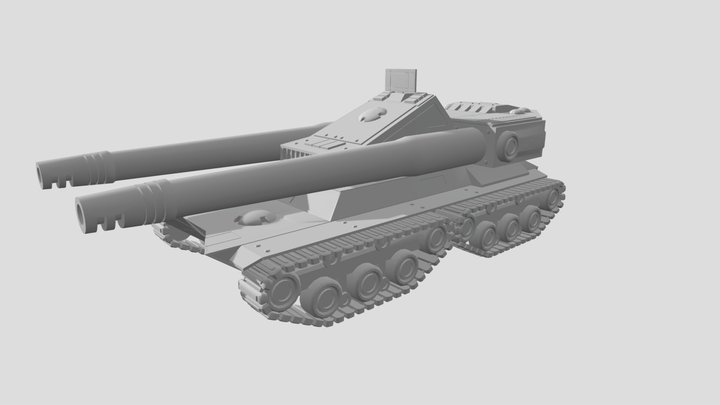 Overlord Tank for 3D Printing (Fan Made) 3D Model