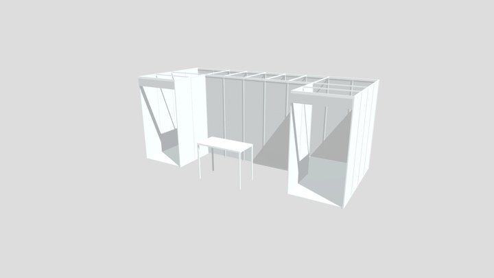 Tradeshow Concept 3D Model