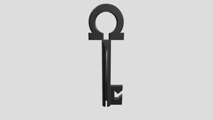 Locke & Key - Omega Key 3D Model