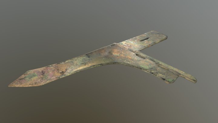 Ko dagger axe 3D Model