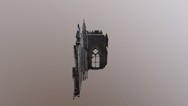 Église Anglicane St-George, Montréal, Qc 3D Model