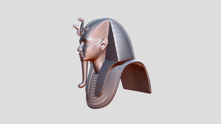 Tutankhamun Mask 3D Model