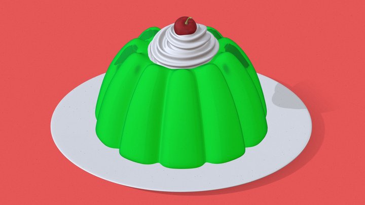 Gelatin 3D Model
