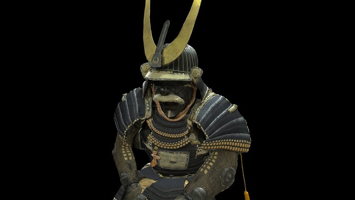 Armour of Edo period - Japan, 18th century 3D Model