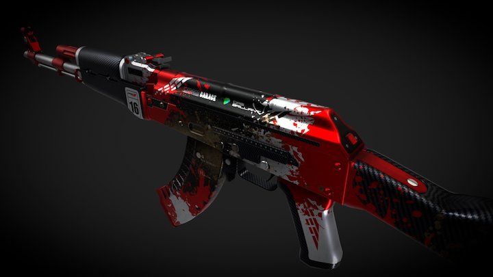 Ak-47 Roll Cage 3D Model