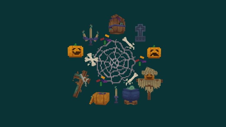 Halloween Pack 3D Model