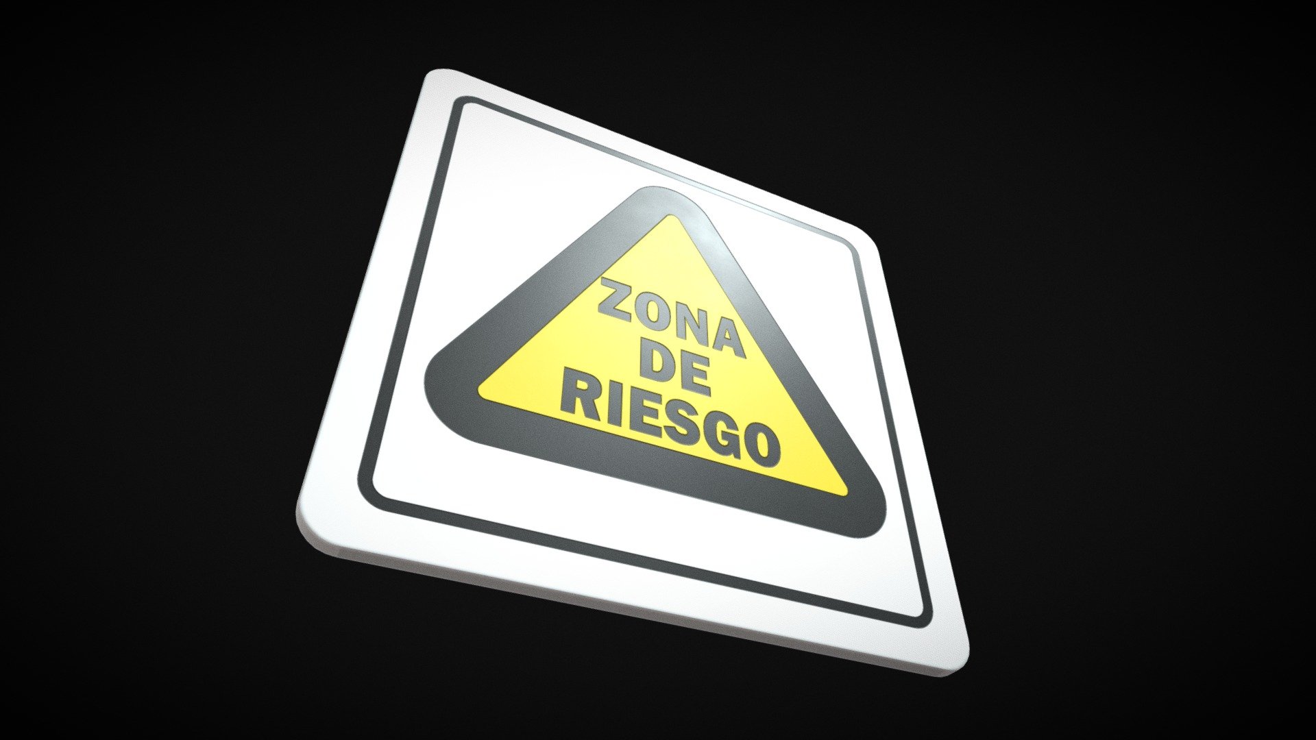 Señalética Zona De Riesgo Download Free