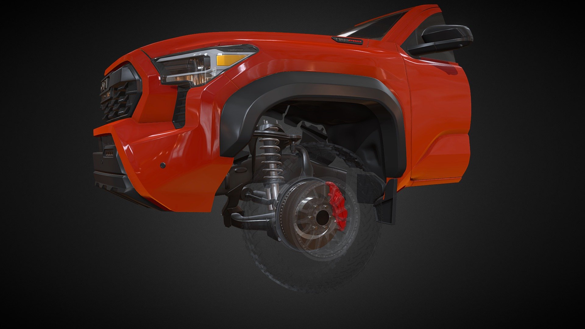 Animated Suspension — Sketchfab embed 3D viewer