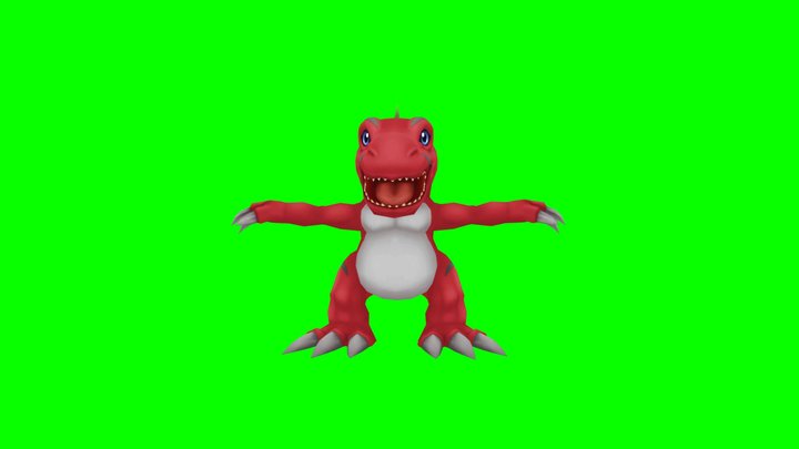 Tyranomon – Kostenloses 3D-Modell STL