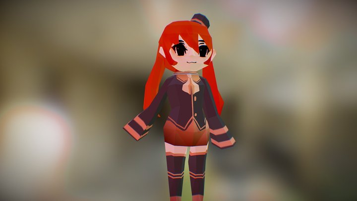 Girl 3D Model