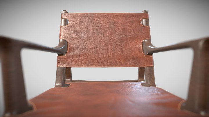 Sagrada Chair, Design Armchair 3D Model
